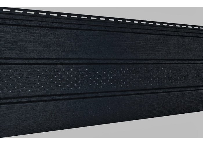 U-plast Софіт Pro частково перфорований (Чорний)